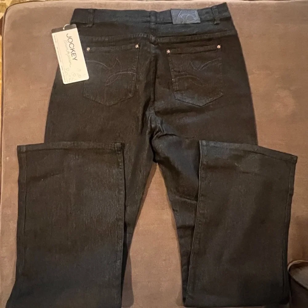 Jockey Person to Person Black Jeans Size 12